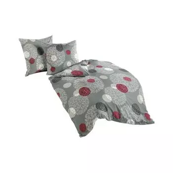 Постельное белье Dream Sleep Beaver Вена серый 135х200 см + 80х80 см Traumschlaf