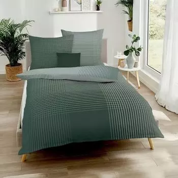 Постельное белье Dream Sleep Beaver Мастер 200х200 см + 2х 80х80 см нефрит Traumschlaf