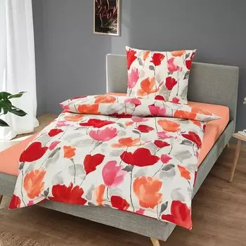 Постельное белье Dream Sleep из хлопчатобумажной ткани Siesta 135х200 см + 80х80 см Traumschlaf