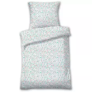 Постельное белье Dyckhoff «Амбра» из мягкой махры, цвет koralle-mint