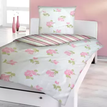 Постельное белье Dyckhoff «Розали» из мягкой махры, цвет blau