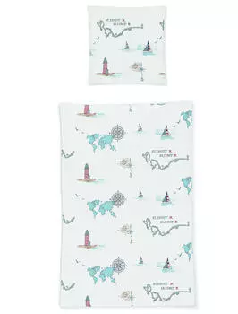 Постельное белье easy 8405 Irisette, синий