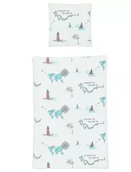 Постельное белье easy 8405 Irisette, синий