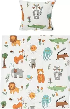 Постельное белье Erwin Mller 160719 2-teilig, 80x1x80 см, красочный