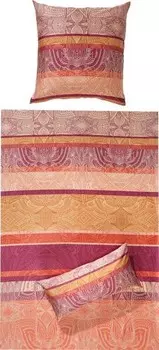 Постельное белье Erwin Mller 166054 2-teilig, 135x1x220 см цвет rot-orange