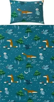 Постельное белье Erwin Mller 206724 2-teilig, 100x1x135 см, синий