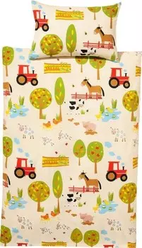 Постельное белье Erwin Mller 85355 2-teilig, 100x1x135 см, красочный