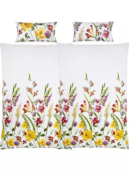 Постельное белье Erwin Mller Sparpaket 4 tlg, красочный