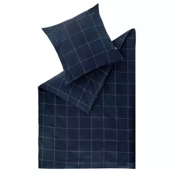 Постельное белье Esprit CHECK, 135x1x200 см цвет navy