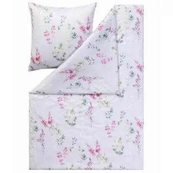 Постельное белье Estella Atelier Eike цвет сиреневый размер 135х200+80х80