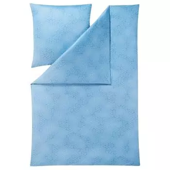 Постельное белье Estella Atelier Pippa цвет голубь размер 155х200+80х80