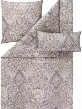 Постельное белье Estella + Gratis Kissenbezug, серый