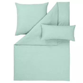 Постельное белье Estella полульняное Exquisit Alvaro Mint 135х200+80х80+40х80