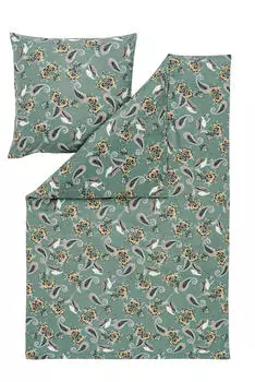 Постельное белье фанель Estella, зеленый