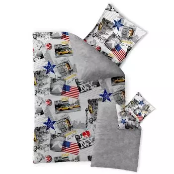 Постельное белье Fashion Fun 135х200 New York хлопок Renforce CelinaTex