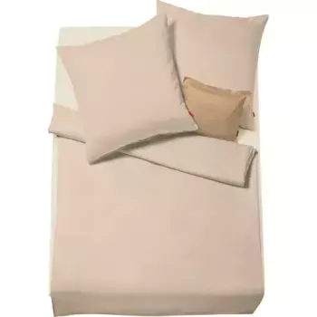 Постельное белье флересс «Лех 3089», тонкая фланель, хлопок, в размер. 135х200, 155х220, 200х200см Fleuresse, бежевый