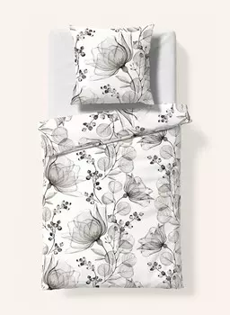 Постельное белье Fleuresse BED ART S, цвет hellgrau/grau