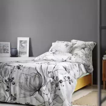 Постельное белье fleuresse «Bed Art S», Mako Satin 100% хлопок на молнии, серебряный