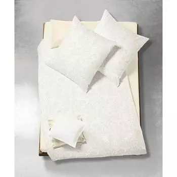 Постельное белье Fleuresse Mako-Damask Jade G-453317, кремовый 200 х 220 + 2 х 80 х 80 см