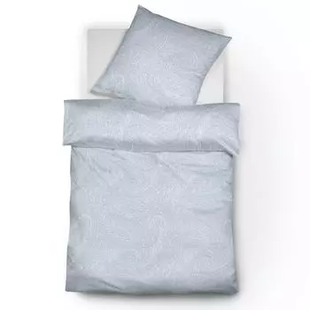 Постельное белье Fleuresse жаккардовое Provence Prestige, небесно-голубой 200х200 + 2 х 80х80 см