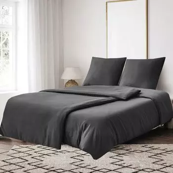 Постельное белье Freetoo, 4 предмета, однотонное постельное белье 135 х 200 см, комплект постельного белья можно стирать в машине.