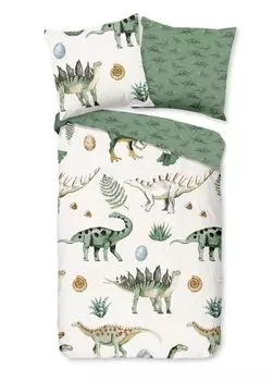 Постельное белье Good Morning "Габи" с динозаврами - мульти - 135 х 200 см - 100% хлопок Muller Textil