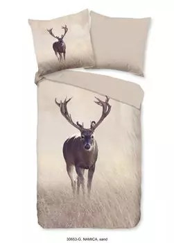 Постельное белье Good Morning олень - 135х200 см - 100% хлопок Muller Textil