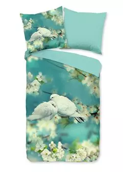 Постельное белье Good Morning птички - 135х200 см - 100% хлопок Muller Textil