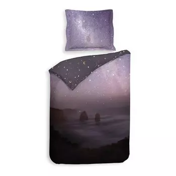 Постельное белье Heckett & Lane Milian, 220x1x140 см, синий