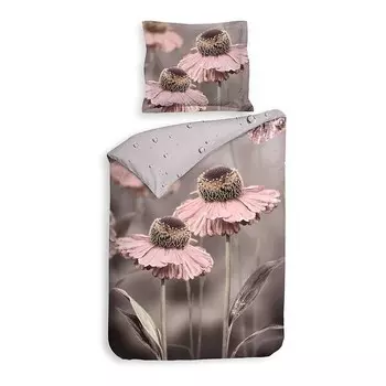 Постельное белье Heckett & Lane Zalia, 220x1x140 см, серый