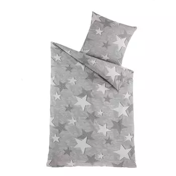 Постельное белье хлопок 135 х 200 2 шт. HTI-Living, черный