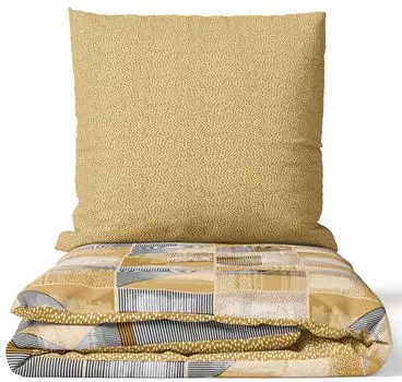 Постельное белье хлопок 200 х 220 см в горошек бежевый в полоску серый в натуральный горошек Renforce двусторонняя 3 шт leonado vicenti