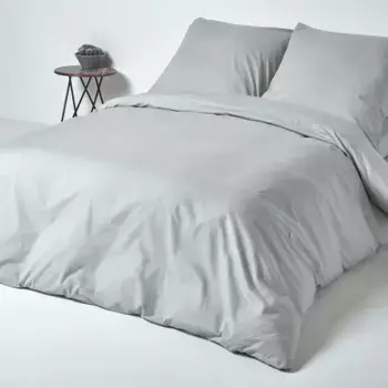 Постельное белье Homescapes, серебряный