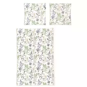 Постельное белье Ирисетта «Easy 8510», простое в уходе Irisette, зеленый