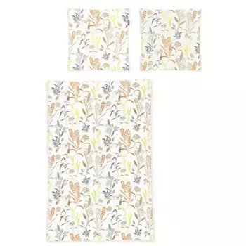 Постельное белье Ирисетта «Easy 8510», простое в уходе Irisette, цвет orange