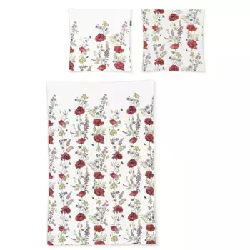 Постельное белье Ирисетта «Easy 8519», простое в уходе Irisette, красный