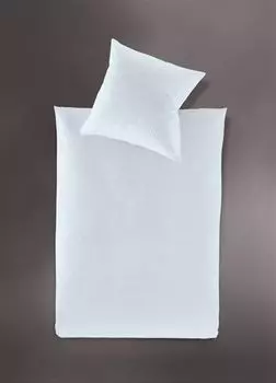 Постельное белье Irisette Interlock Jersey, 4 шт., пододеяльник 135 х 200 см, наволочка 80 х 80 см LUMEN sky