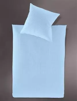 Постельное белье Irisette Interlock Jersey 4 шт., пододеяльник 155 х 200 см, наволочка 80 х 80 см LUMEN морской