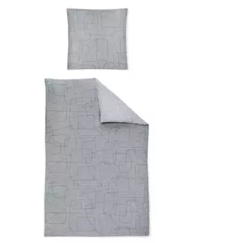 Постельное белье Irisette «Koala 8478», приятное, мягкое зимнее постельное белье, цвет blau