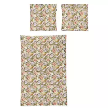 Постельное белье Irisette «Magic 8890», элегантный цифровой принт, зеленый