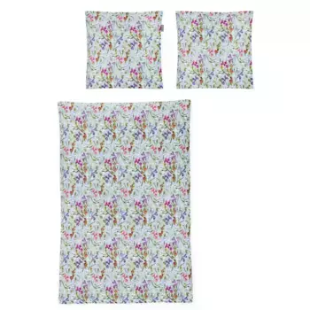 Постельное белье Irisette «Magic 8892», элегантный цифровой принт, цвет blau