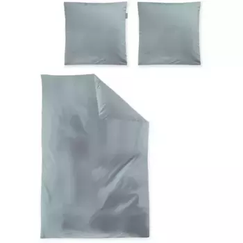 Постельное белье Irisette «Paris 8000», высококачественное однотонное постельное белье премиум-класса на молнии, 100% хлопок, цвет blau