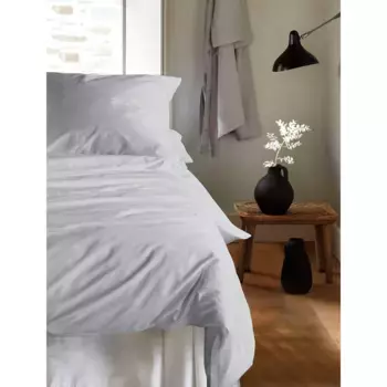 Постельное белье Irisette «Paris 8000», (2 шт.), высококачественное постельное белье премиум-класса качества Mako Satin из 100% хлопка, с застежкой-молнией, STANDARD 100 от OEKO-TEX и сертификат Made in Green, серый