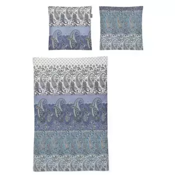 Постельное белье Irisette «Sky 8507», элегантное и качественное, цвет blau