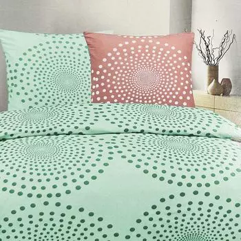 Постельное белье из 4-х предметов из микрофибры на молнии 135х200см INDA-Exclusiv