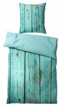 Постельное белье из бруса 135 х 200 см. Sanilo, бирюзовый