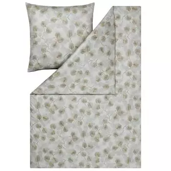 Постельное белье из джерси интерлок Estella Mako Atelier Rebecca Хаки 155х200+80х80