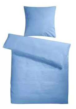 Постельное белье из хлопка 135х200 однотонное светло-голубое однотонное синее постельное белье летний пододеяльник 135х200 - без глажки Carpe Sonno