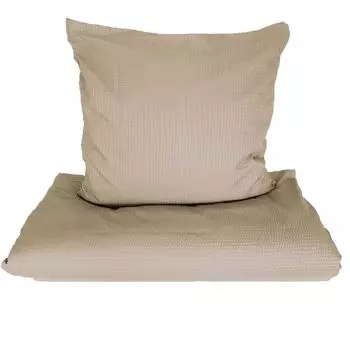 Постельное белье из хлопка из микрофибры, однотонное, 2 предмета. 4 шт 135х200 80х80 бежевый: 2 шт aboutyourhome-shop