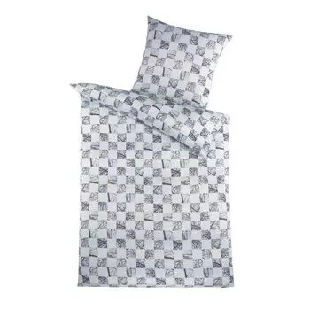 Постельное белье из хлопка из микрофибры, 2 предмета, 135 x 200 см HTI-Living